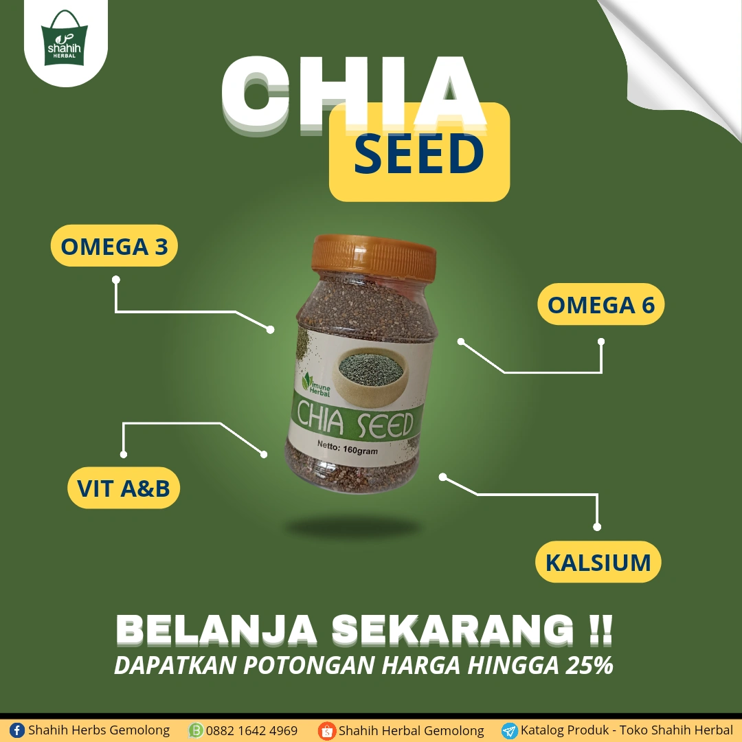 Organic Black Chiaseed 100% Original - Gambar 2