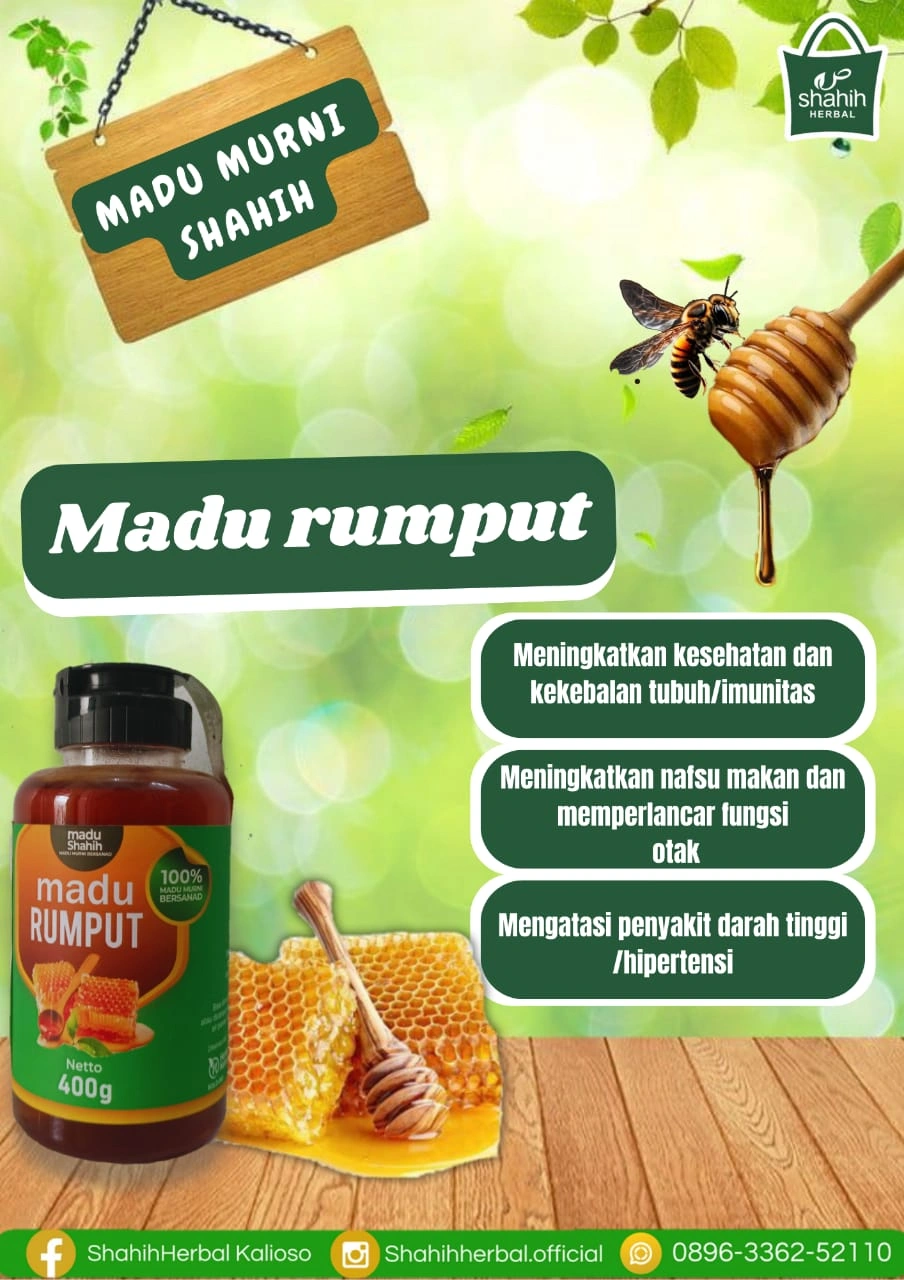 MADU RUMPUT MURNI BERSANAD - Gambar 2