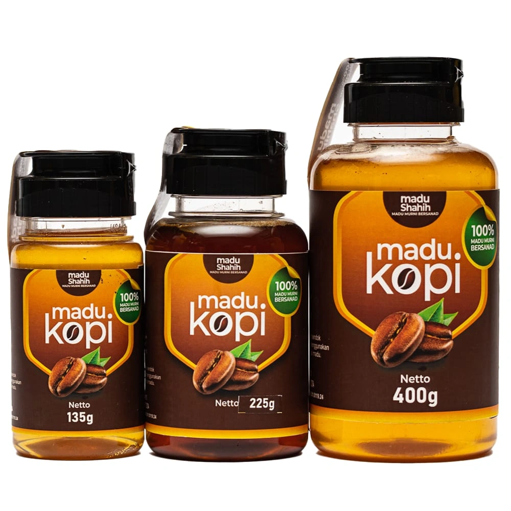 MADU SHAHIH KOPI 100% MADU MURNI BERSANAD