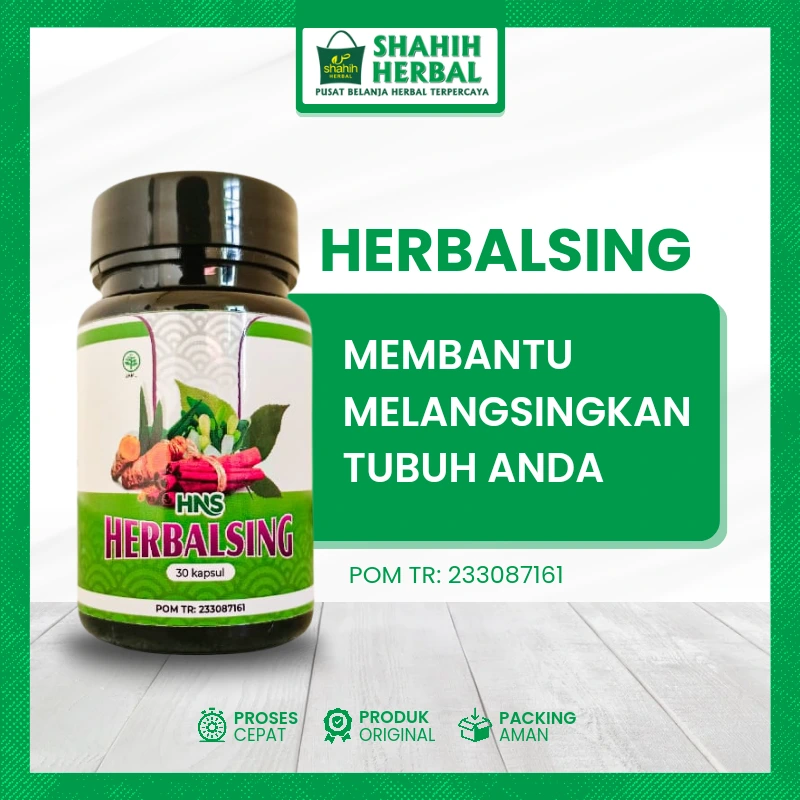 Kapsul HERBALSING pelangsing tubuh - Gambar 2