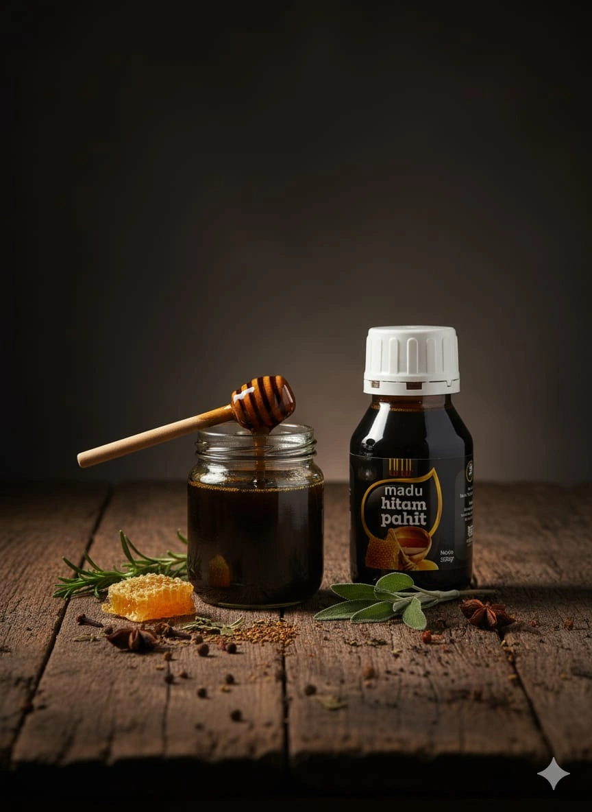 MADU HITAM PAHIT PROPOLIS