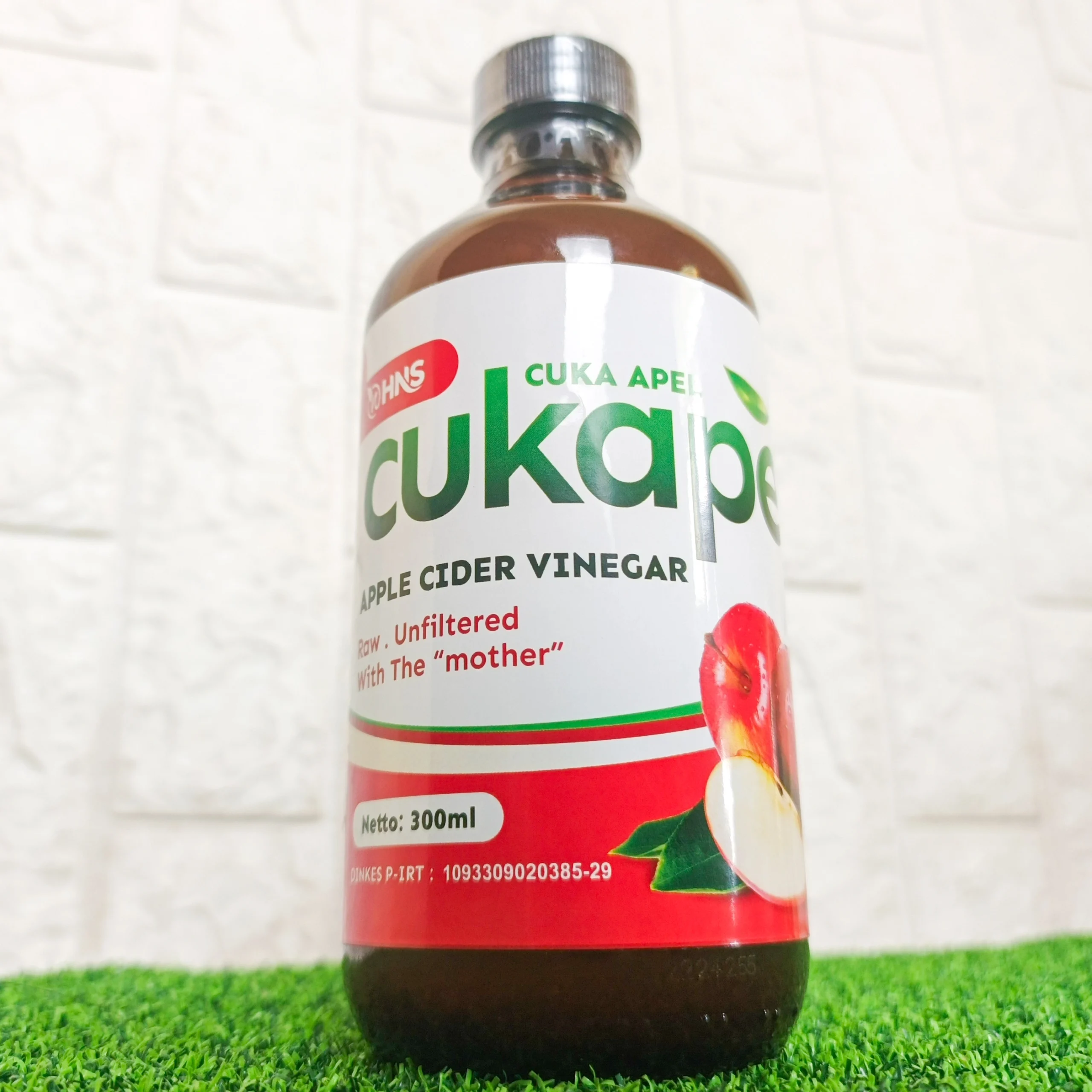 CUKAPEL Cuka Apel 300ml - Gambar 2